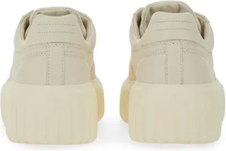 Hogan Nappa Leather H-Stripes Sneaker - Ivory