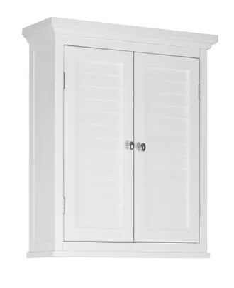 Teamson Home Teamson Home - Botiqu&iacute;n O Mueble De Ba&ntilde;o De Pared Madera Y Blanco Elg-583