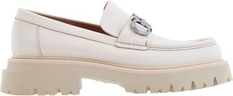 Ferragamo Florian Gancini Ornament Mocassin, Size 10.5 EE