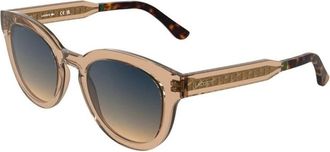 Lacoste Monogram Oval Glasses - Dames - Zonnebrillen - Bruin - 52 MM - Accessoires