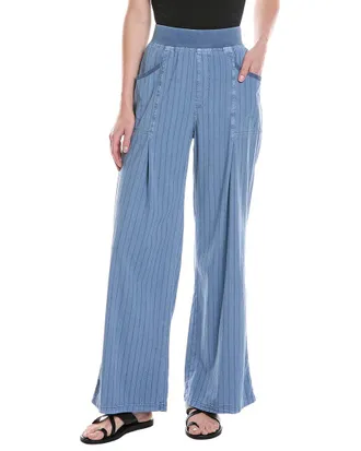 Xcvi Laughlin Wide Leg Linen-Blend Pant