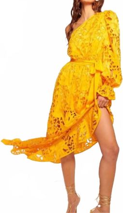 Ramy Brook Jayda Dress In Yellow