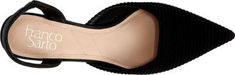 Franco Sarto Glennis Pump Black GLENNIS-BLK Womens