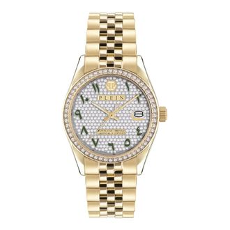 Philipp Plein Watches, female, Yellow, Size: ONE SIZE Date Superlative