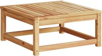 vidaXL Mesa De Jard&iacute;n Madera Maciza De Acacia 63x63x30 Cm Vidaxl