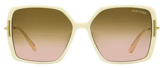 Tom Ford TF1039 Butterfly Sunglasses - Ivory