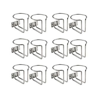 OEM 12 Piezas De Anillos De Acero Inoxidable Para Portavasos Y Botellas Para Coches, Barcos, Yates, Camiones Y Coches De Camping