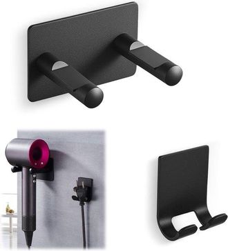 No Brand Soporte Para Secador De Pelo Supersonic, Ideal Para Instalar En El Dormitorio, Lavadero O Ba&ntilde;o