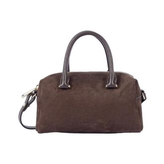 Lancaster Borsa a mano in camoscio - - Bags - Donna - Marrone - ONE SIZE