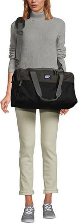 Lands End Small All Purpose Travel Duffle Bag in Oxidized Gray Heather at Nordstrom, Size Medium