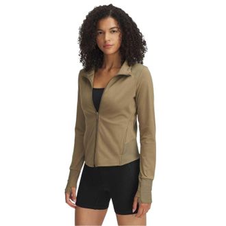 Under Armour Dames Meridian Atletische Lange Mouw Trainingsjas (Bruin)