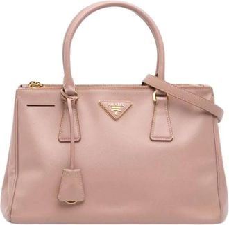 Prada Pre-owned Handbags, female, Pink, Size: ONE SIZE Pre-owned Vintage Handbag