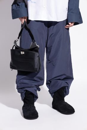 Balenciaga Rodeo Messenger S Shoulder Bag, Mens, Black