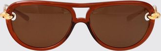 Bottega Veneta Occhiali da sole BV1418S in metallo ed acetato