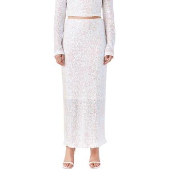 endless rose Sequin Midi Skirt in Pink Lemonade at Nordstrom Rack, Size Medium