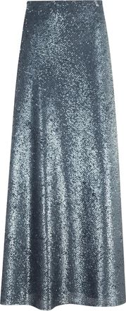 Herno Gonna midi con paillettes - Blu