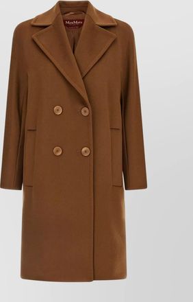 Max Mara double-breasted coat long sleeves