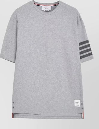 Thom Browne textured cotton short-sleeve t-shirt
