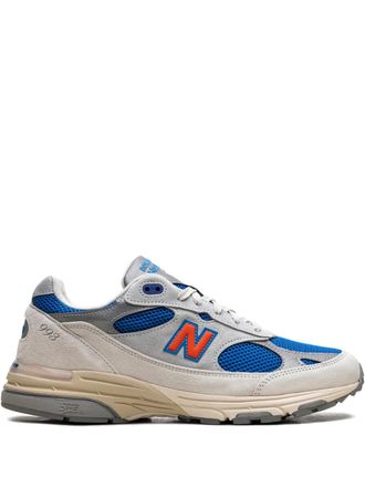 New Balance x Kith Sneakers 993 Knicks Pack Home New Balance - Grigio