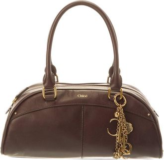 Chlo&eacute; Leather Shoulder Bag
