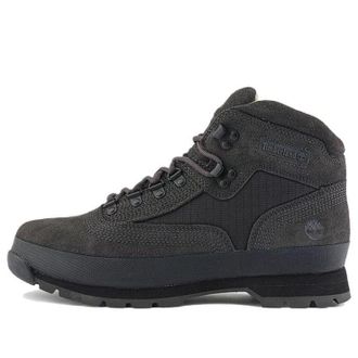 Timberland x White Mountaineering Euro Hiker Boots Black Suede A6DHS