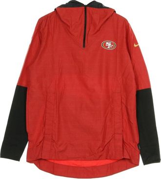 Nike NFL Team Logo Lichtgewicht Speler Jack - Heren - Windbreakers - Rood - S - Polyester - Fitness