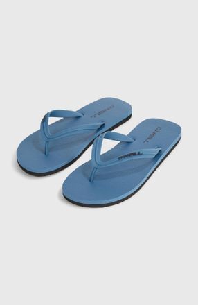 O'Neill Zehentrenner ONEILL PROFILE SMALL LOGO SANDALS, Herren, Gr. 42, blau (copen blau), Synthetik, Schuhe Zehentrenner