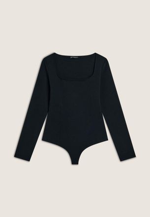 Freddy Body FREDDY Body F4WTWY5, Damen, Gr. L, EURO, schwarz, Obermaterial: 80% Baumwolle CO. 20% Elasthan EL., Bodys Body