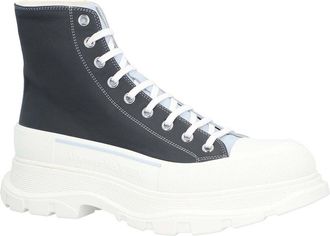Alexander McQueen Alexander Mcqueen Mens Calfskin Tread Slick Boot, Never Worn (Authentic Pre- Loved)