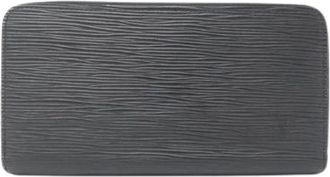 Louis Vuitton Pre-owned Wallets, male, Black, Size: ONE SIZE Pre-owned Epi Calfskin Long Wallet