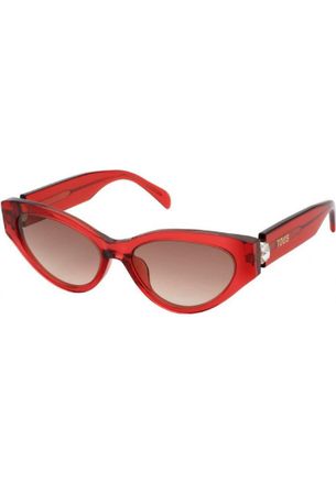 Tous Womens STOB84V550VC2 STOB84V55 55 0VC2 Sunglasses - Dark Red - One Size
