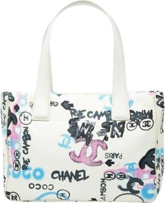 Chanel Pre-owned Tote Bags, female, Multicolor, Size: ONE SIZE Pre-owned New Travel Line Tote Bag