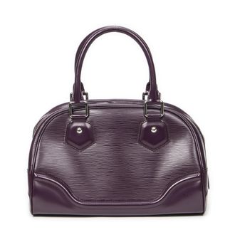 Louis Vuitton Pre-owned Womens Bowling Montaigne PM Handbag - Purple - One Size
