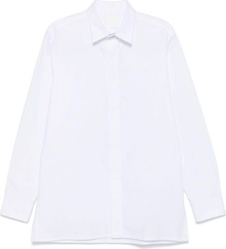 Givenchy Camicia con clip 2G - Bianco