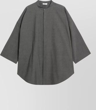 Fear of God stand collar coat long sleeves style