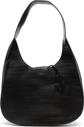 Romeo Gigli 1990s leather shoulder bag - women - Calf Leather - One Size - Black
