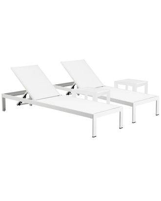 Pangea Home Set Of 4 Sally Lounger