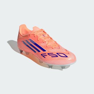 adidas adidas Performance Unisex F50 League Soft Ground Boots - Orange - Size UK 11.5