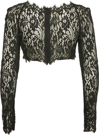 Dolce & Gabbana Top met lange mouwen - Zwart