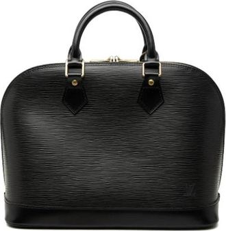 Louis Vuitton Pre-owned Alma PM - Dames - Vintage Handtas - Zwart - ONE Size - Leer - Vintage