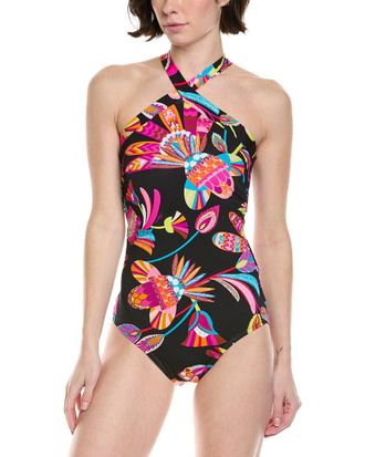 Trina Turk High Neck One-Piece