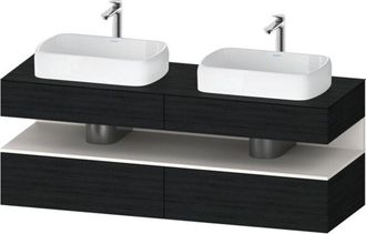 Duravit Qatego Consola Mueble Bajo Lavabo, 2 Extensiones, 2 - Duravit
