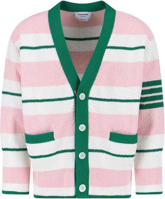 Thom Browne Striped Cardigan