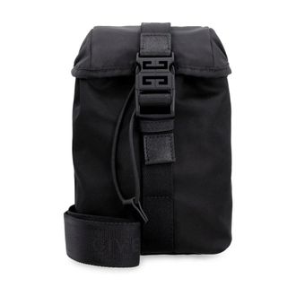Givenchy Logo Mini Backpack with Buckle Closure - male - Givenchy - Cross Body Bags - Black - ONE SIZE - Bags