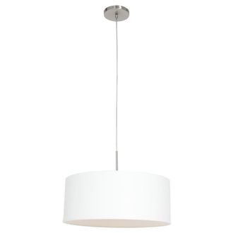 Steinhauer L&aacute;mpara Colgante - Sparkled Light - Blanco - Lino - Steinhauer