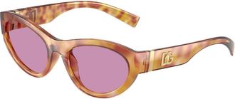 Dolce & Gabbana DG6207 34771A Womens Sunglasses Tortoiseshell Size 54