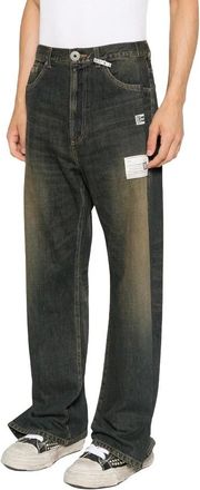Miharayasuhiro Mihara Yasuhiro, Jeans, Heren, Blauw, M, A17Pt 024 Straight Jeans