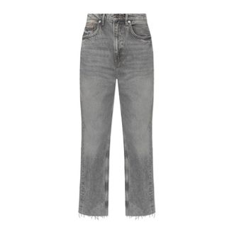 AllSaints Straight Jeans, female, Gray, Size: W29 Blake Jeans