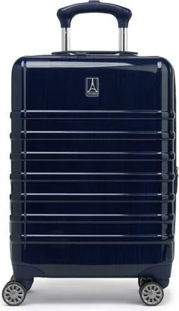 Travelpro Rollmaster Lite 20 Inch Expandable Hardside Carry-On Suitcase in Dark Navy Black Brushed at Nordstrom Rack