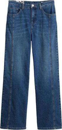OPUS Dames, Jeans, Blauw, Maat: XL